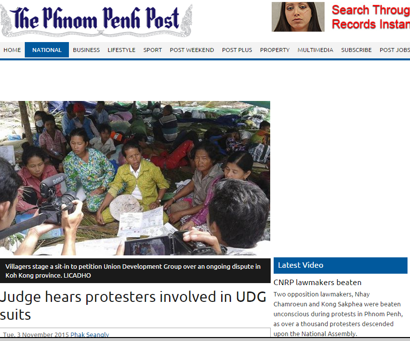 Judge hears protesters involved in UDG suits