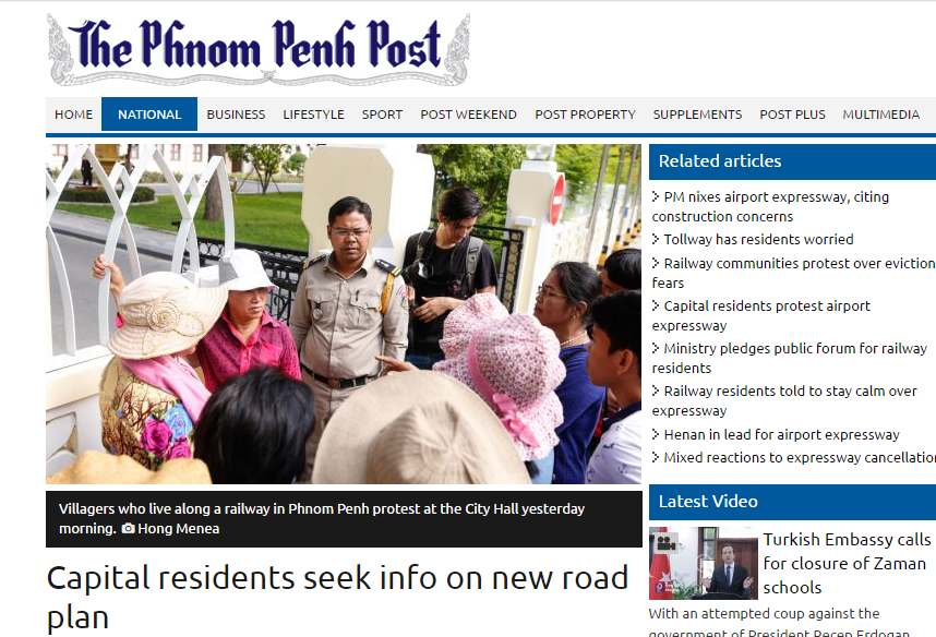 Capital residents seek info on new road plan