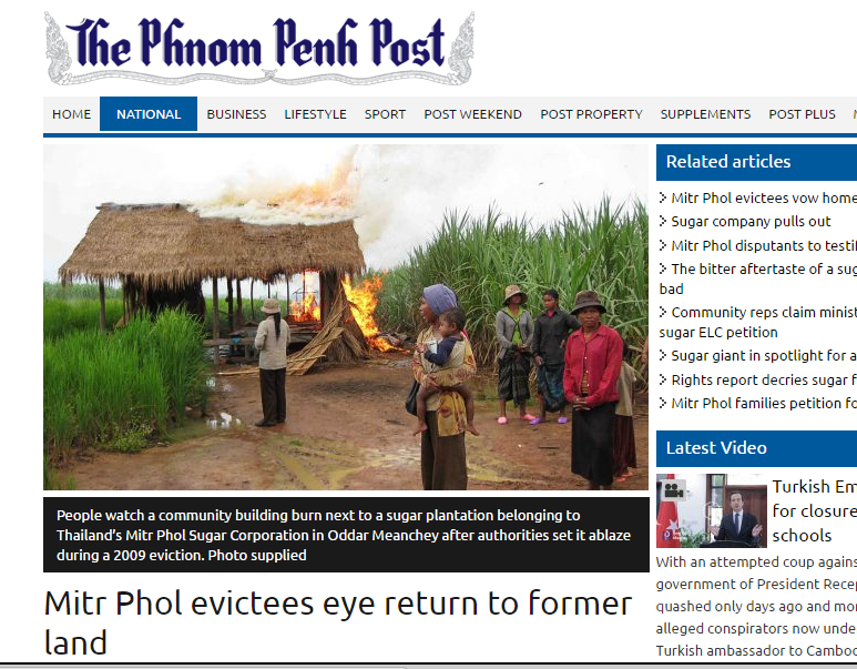Mitr Phol evictees eye return to former land