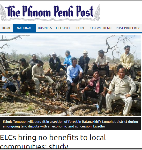 ELCs bring no benefits to local communities: study