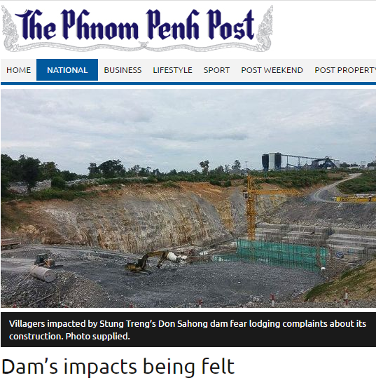 Dams impacts being felt