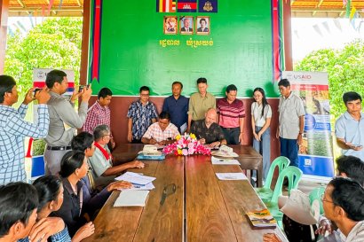 សហគមន៍​មូលដ្ឋាន​ចំនួន​៨​ទទួល​បាន​មូលនិធិ ដើម្បី​លើក​កម្ពស់​ជីវភាព​និង​ពង្រឹង​ការ​អភិរក្ស​ព្រៃឈើ