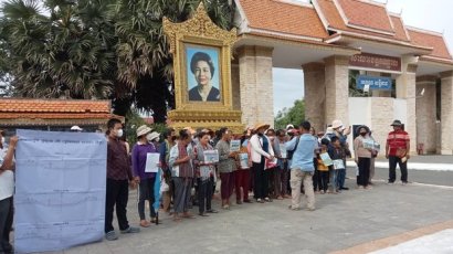 ពលរដ្ឋ​នៅ​​តាខ្មៅ​ជាង​១០០​គ្រួសារ​ស្នើ​ឲ្យ​អភិបាល​ខេត្ត​កណ្ដាល​ដោះស្រាយ​ផល​ប៉ះពាល់​ពី​គម្រោង​ស្ដារ​ប្រឡាយ​៩៦