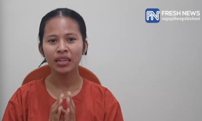 A Youth Confesses Her ‘Mistake’, But Accuses Law Expert Vorn Chan Lout Of Planning Anti-CLV-DTA