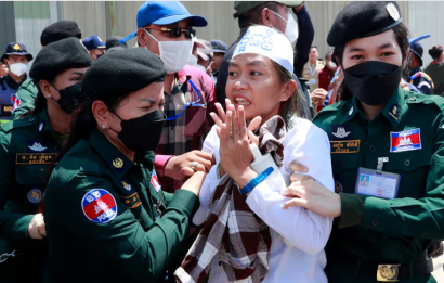 Cambodia jails 10 environmentalists in ‘crushing blow to civil society’