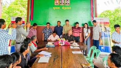 Cambodia’s communities partner with USAID for conservation grants