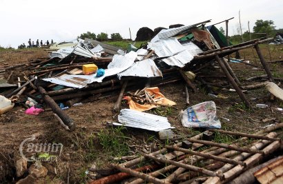 Sihanoukville residents evicted after four charged with encroaching private land
