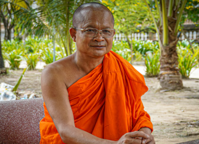 More than half of Cambodian children are severely beaten. Monks are helping to change that