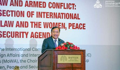 Cambodia emphasises key role of female peacekeepers